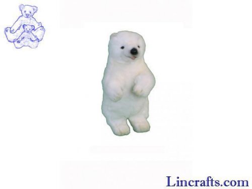Soft Toy Polar Bear by Hansa (34cm) 5303
