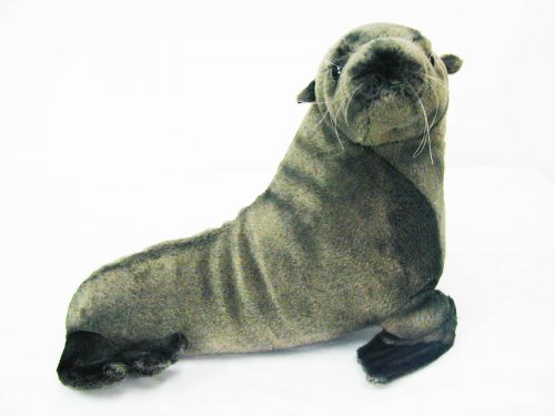 Soft Toy Water Creature, Fur Seal by Hansa (28cm) 3416