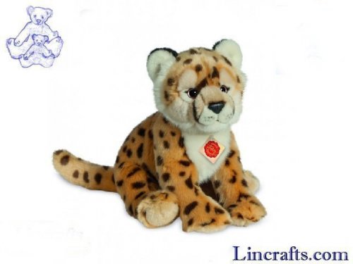 Soft Toy Wildcat, Cheetah by Teddy Hermann (26cm) 90465