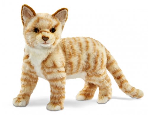 Soft Toy Ginger Cat by Hansa (31cm.L) 7230