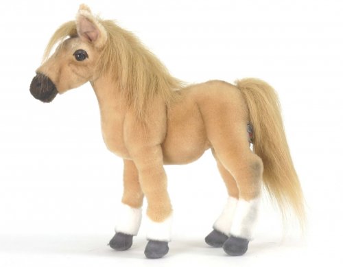 Soft Toy Horse, Palomino Foal by Hansa (28cm) 5474