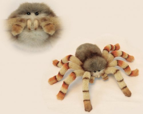 Soft Toy Arachnid, Jumping Spider by Hansa (29cm) 6556