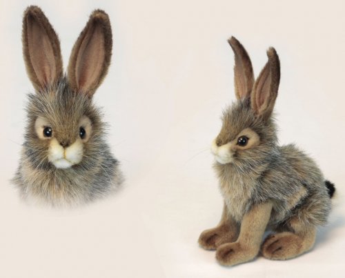 Soft Toy Jack Rabbit by Hansa (22cm) 3581