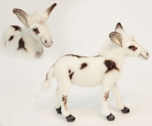 Soft Toy Ivory Donkey by Hansa (38cm) 5949