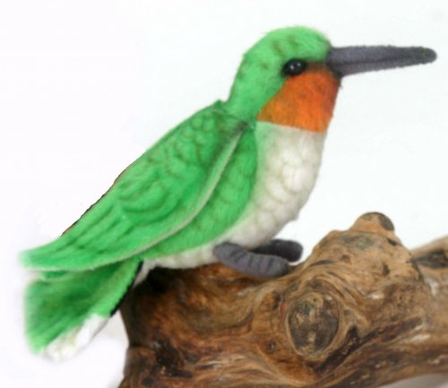 Soft Toy Bird, Hummingbird by Hansa (10cm.L) 5520