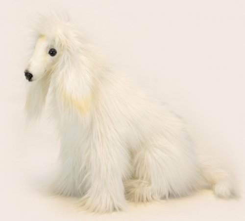 Soft Toy Dog, Afghan Hound, by Hansa (36cm) 6360