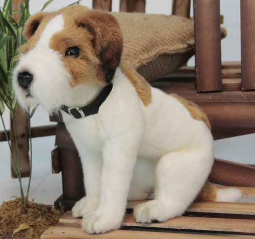 Soft Toy Jack Russel Terrier Dog by Hansa (30cmH.) 5908
