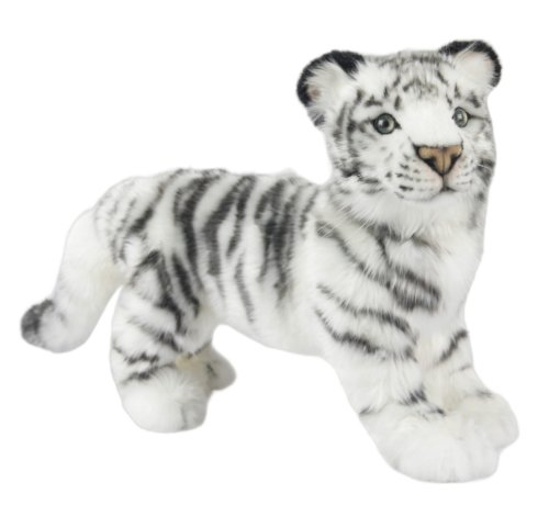 Soft Toy White Tiger by Hansa (36cm) 6987