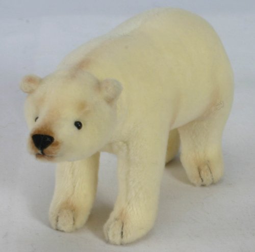 Soft Toy Polar Bear by Hansa (11cm) 2448