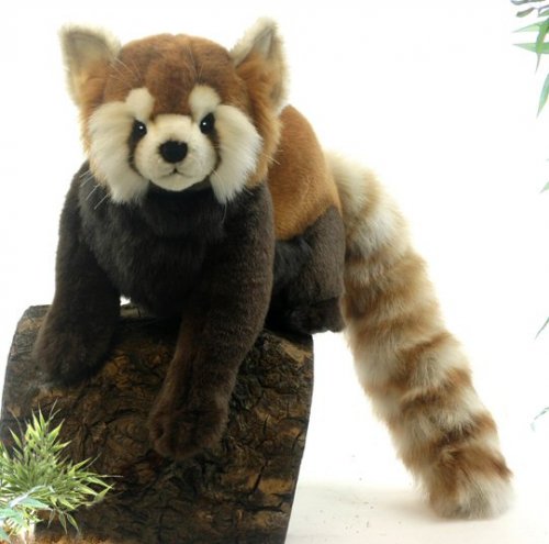 Soft Toy Red Panda Bear Sitting by Hansa (75cm) 3579