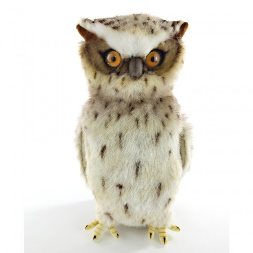 Soft Toy Bird of Prey, Fish Owl by Hansa (26cm H) 6767