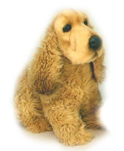 stuffed toy cocker spaniel