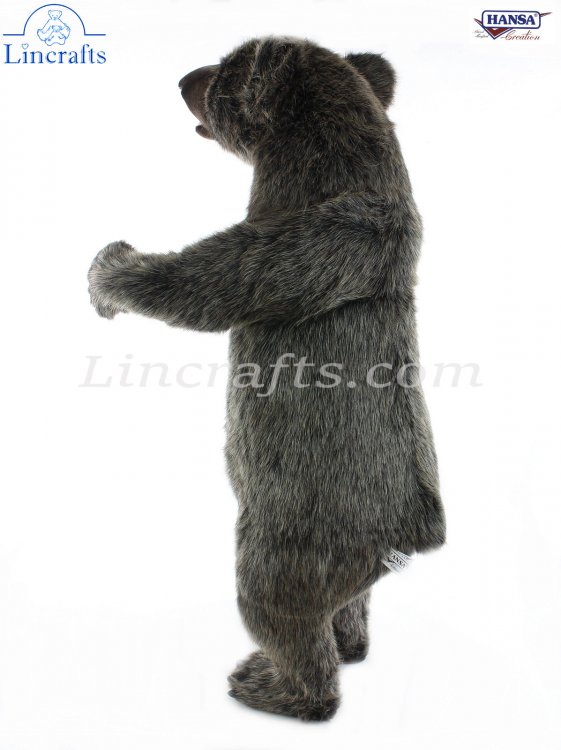 Soft Toy Grizzly Bear by Hansa (83cm) 3606 | Lincrafts