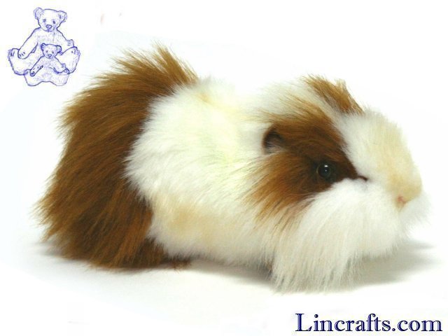 3245 Brown & White Guineapig Soft Toy Sold by Lincrafts Established 1993 