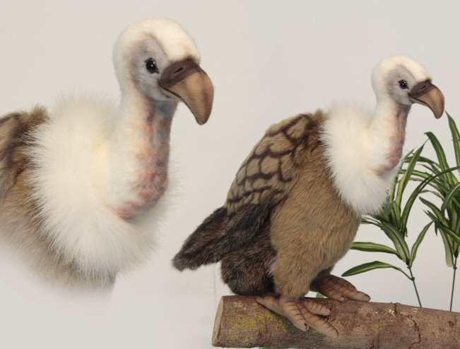 Soft Toy Vulture by Hansa (30cm) 3413 | Lincrafts