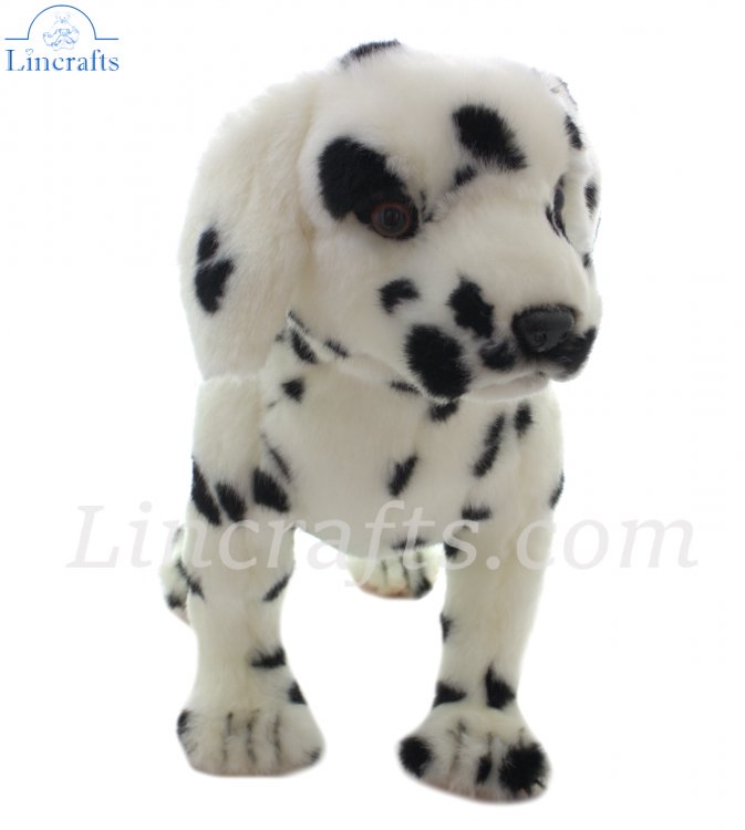 Hansa Standing Boxer Dog 2596 Soft Toy Puppy Sold by Lincrafts UK Est 1993 
