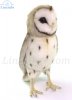 Soft Toy Barn Owl Bird of Prey by Hansa (27cm) 7644