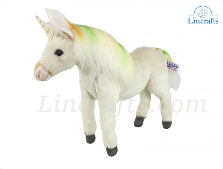 Hansa Unicorn 5254 Soft Toy Mythical Creature Sold by Lincrafts Established 1993 