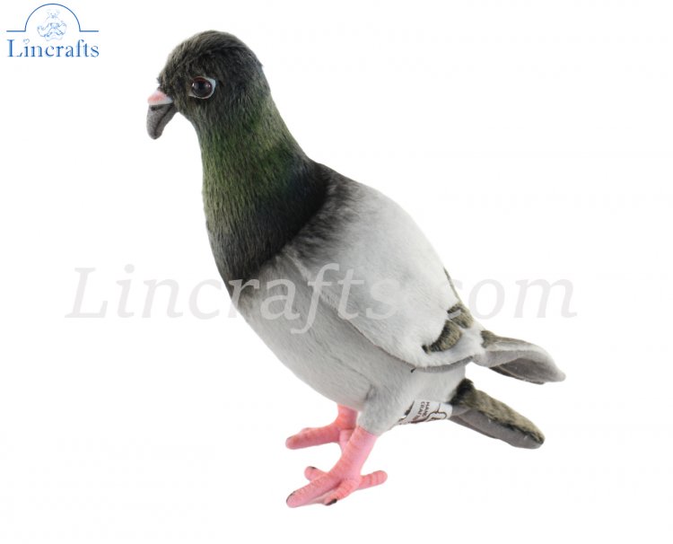 Hansa Cher Ami Homing Pigeon 8160 Plush Soft Toy Bird Sold by Lincrafts UK 