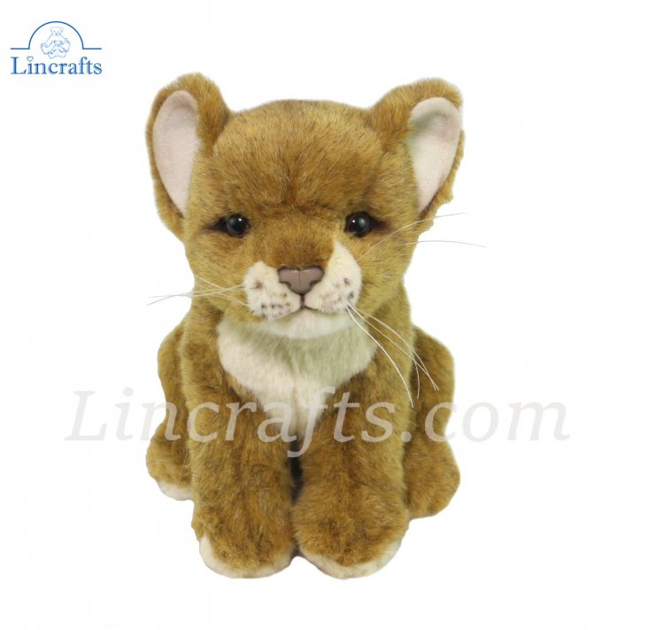 Hansa Standing Lion 7893 Plush Soft Toy Sold by Lincrafts UK Est 1993