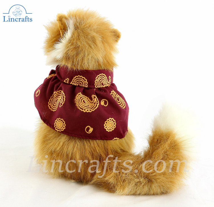 Hansa Dressed Fox Girl 7821 Plush Soft Toy Sold by Lincrafts UK Est.1993
