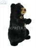 Soft Toy Black Bear Mama & Baby by Hansa (31cm) 7966