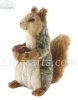 Soft Toy Grey Squirrel Sitting by Hansa (25cm.L) 8047