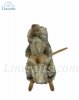 Soft Toy Rodent, Elephant Mouse (Shrew) by Hansa (14cm) 4111