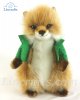Soft Toy Dressed Boy Fox Cub by Hansa (20cm) 7820