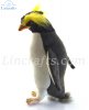 Soft Toy Bird, Crested Penguin by Hansa (24cm. H) 7098