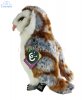 Soft Toy Bird. Barn Owl by Living Nature (28cm) AN358