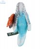 Soft Toy Blue Budgie with sound by Living Nature (20cm) AN394b