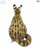 Soft Toy Wildcat, African Serval Cat Sitting (43cm.L) 7373