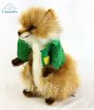 Soft Toy Dressed Boy Fox Cub by Hansa (20cm) 7820