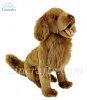 Soft Toy Dog, Golden Retriever by Hansa (32cm) 6202