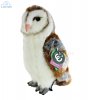 Soft Toy Bird. Barn Owl by Living Nature (28cm) AN358