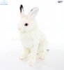 Soft Toy Arctic, Snow Rabbit, White Bunny by Hansa (15cm) 5842