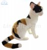 Soft Toy Calico Cat by Hansa (35cm) 7028