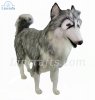 Soft Toy Grey & White Husky Dog by Hansa 5047 (94cm)
