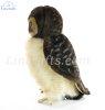 Soft Toy Asian Brown Wood Owl by Hansa (28cm. H) 8082