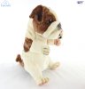 Soft Toy English Bulldog Puppet by Hansa (28 cm) 8448