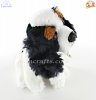 Soft Toy Cavalier King Charles Spaniel, Tri Colour, by Faithful Friends (14cm)H SD003