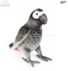 Soft Toy Bird African Grey Parrot by Hansa (33cm) 7985