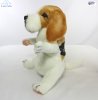 Soft Toy Beagle Dog Puppet by Hansa (28 cm) 8452