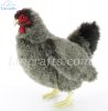 Soft Toy Bird, Grey Hen by Hansa (30cm) 5622