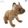 Soft Toy Dog, French Bulldog Sitting by Hansa (20cm.H) 6596