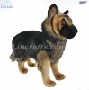 Soft Toy German Shepherd Puppy Dog Standing by Hansa (50cmL.) 4397