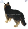 Soft Toy German Shepherd Puppy Dog Standing by Hansa (50cmL.) 4397