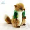 Soft Toy Dressed Boy Fox Cub by Hansa (20cm) 7820